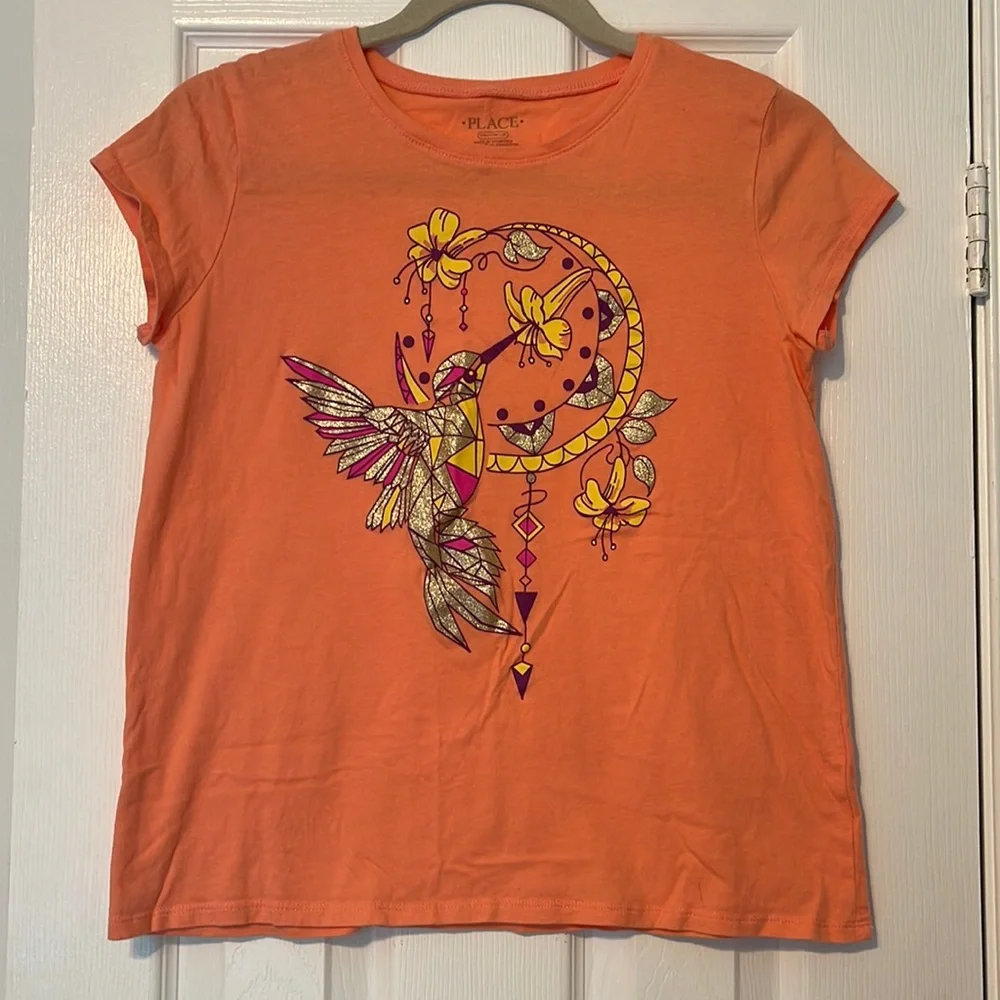 💖 Childrens Place Hummingbird Shirt